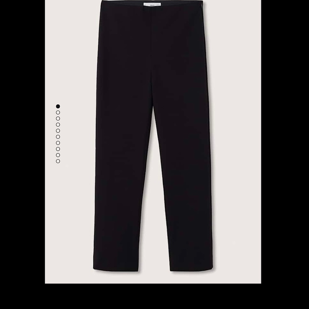 Mango flare crop pants size XS